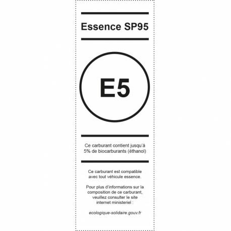 Pictogramme Appareil distribuetur Essence sp95