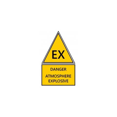 Pictogramme "Atmosphère Explosive" ATEX