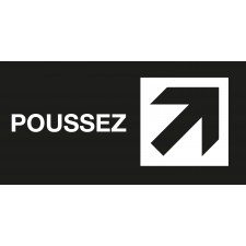 Pictogramme "Poussez" Format horizontal NOIR