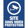 Pictogramme "Site sous vidéo Protection" BLEU